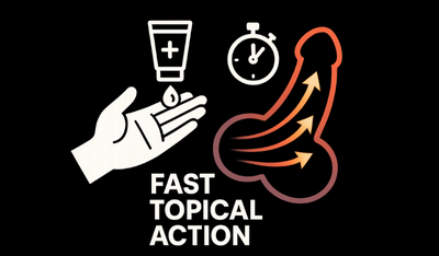 Fast Topical Action - Hand applying gel icon