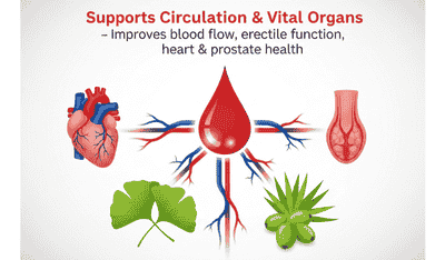 Support Circulation & Vital Organs - Blood drop icon
