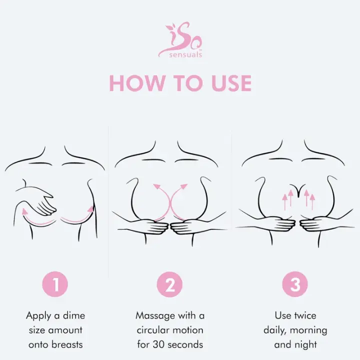 IsoSensuals® ENHANCE Bust Cream – প্রাকৃতিক ব্রেস্ট ফার্মিং ও লিফট