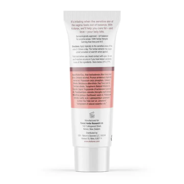 Kolorex® Vaginal Care Cream - প্রাকৃতিক নারীদের যত্ন