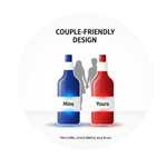 Couple-Friendly Design - Two bottles icon