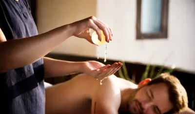 Massage relaxation icon