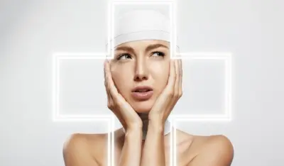 Skin and beauty support - leaf icon