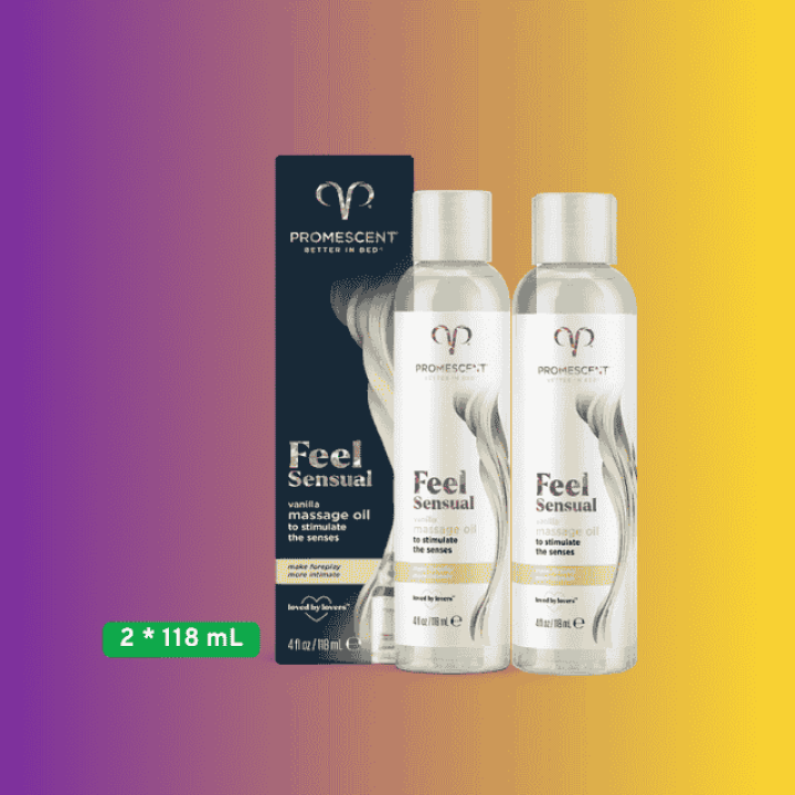 Promescent Vanilla Massage Oil – Sensual Relaxation