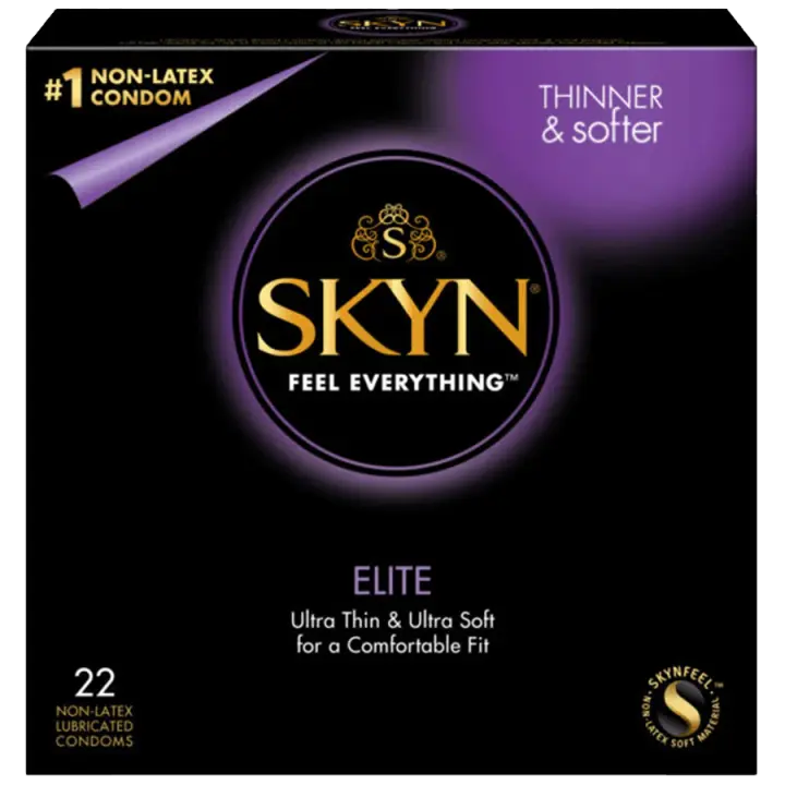 SKYN® Elite Condoms – Ultra Thin, Soft & Non-Latex