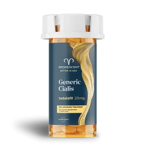 Tadalafil 20mg (Generic Cialis®) – On-Demand ED Treatment (Prescription required)