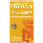 Trojan Ultra Ribbed Condoms