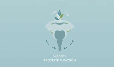Supports Prostate Function - Leaf icon