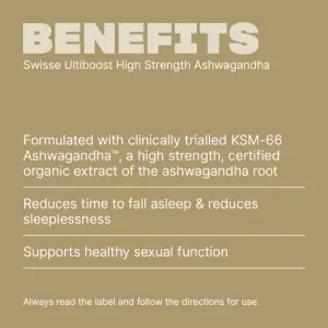 Swisse Ultiboost High Strength Ashwagandha